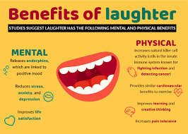 Laughter is good for mental health