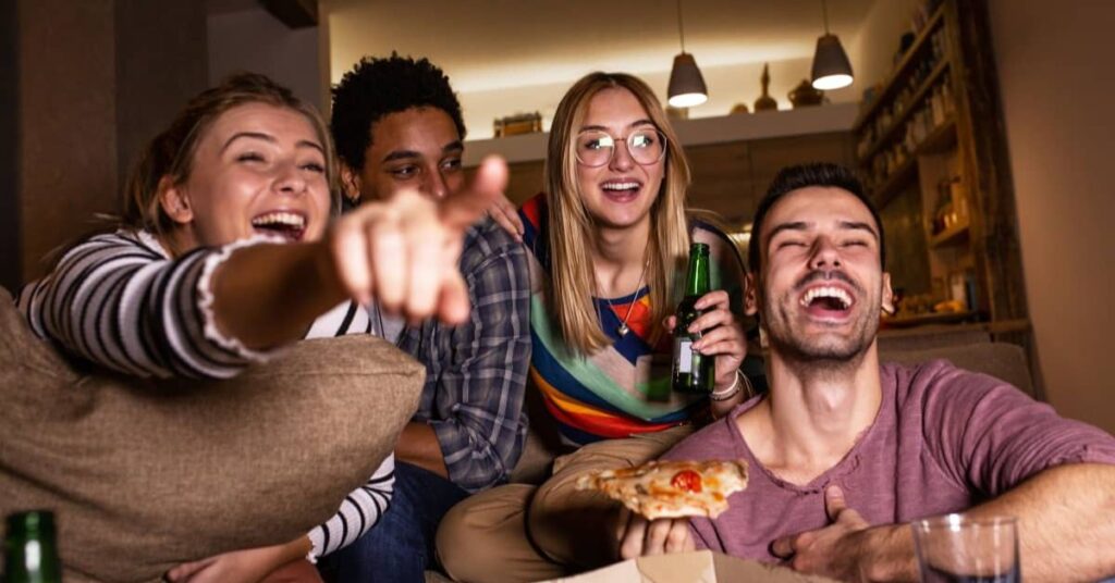 World Laughter Day Watch a comedy movie together